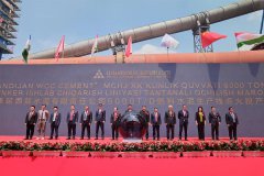 西部水泥安集延公司6000TD熟料水泥生产线